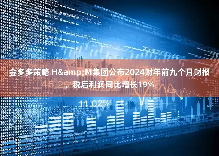 金多多策略 H&M集团公布2024财年前九个月财报，税后利润同比增长19%