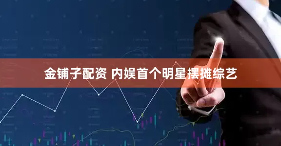 金铺子配资 内娱首个明星摆摊综艺