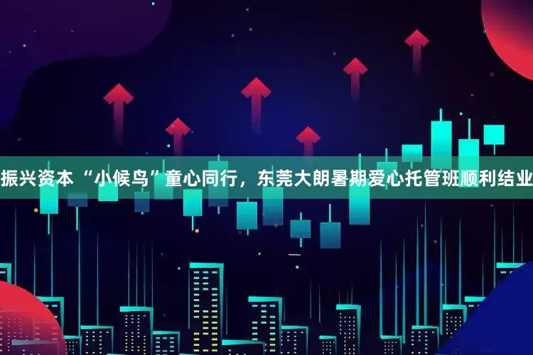振兴资本 “小候鸟”童心同行，东莞大朗暑期爱心托管班顺利结业